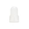 Tapa de Plástico Galvanizado de 5-100ml Punta de Silicona Gotero de Vidrio Tapa de Rosca de Presión Botella de Aceite Esencial Gotero Juego de Tres Piezas