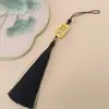 Guanshan Yue Producto Nuevo Marca Buda Tailandés Colgante de Borla Estilo Chino Espiga Joyería para Coche Linterna Marcador de Libros Accesorios para Ropa