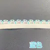 Atacado colorido em estoque 1,2 cm elásticos de cabelo de renda de concha lingerie roupas de boneca feitas à mão bainha borda de botão oca faixa elástica