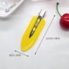 Horquilla de plástico sin costuras de 8 cm para bricolaje, con forma de pico de pato, color suficiente, venta al por mayor
