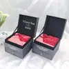 Caja de Empaque de Labial Flor de Rosa, Caja de Regalo de Boda Flor Fragante, Caja para Anillo y Collar, Caja de Regalo para el Día del Maestro, Caja de Regalo para Labial