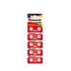 Pilas Botón Panasonic Lr44 Lr41 Lr1130 Lr43 para Reloj, Paquete de 10, Pilas de 1.5V, Nuevas en Stock