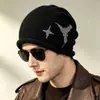 Gorro de punto con cordón estilo coreano para mujer, sombrero de lana para otoño e invierno, circunferencia de cabeza grande, hace que la cara se vea más pequeña, tejido, versátil, cálido y protege los oídos