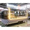 Fabricante de Xangai Espelho Food Truck de Fast Food RV Qingfeng Food Truck Carro de Atração Carrinho de Comida para Bebidas Geladas para Venda