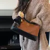 Bolsa de Ombro Feminina Acolchoada Elegante e Tendência Outono Simples, Bolsa Transversal Tendência 2026, Versátil para o Trabalho Nova Bolsa de Ombro Único