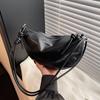 Bolso bandolera estilo coreano, moderno, estilo occidental, informal, para mujer, 2025, sencillo, portátil, para ir al trabajo, tipo bollo.