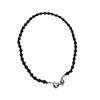 Colar de Miçangas Estilo Francês Retrô Coração Feminino Luxo Leve Nicho Corrente de Colar de Alta Qualidade Único Simples Versátil Corrente de Lã Tendência
