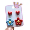 Kuromi Collar de Juguete con Cuentas para Niños Collar de Joyería de Princesa Set de Pulsera para Niñas Lindas Pendiente Pin Anillo