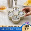 Molde para Cubitos de Hielo Personalizable Molde para Cubitos de Hielo Octagonal Bola de Hielo para Whisky Molde Grande de Silicona Fácil de Desmoldar Más Herramienta para Hacer Hielo