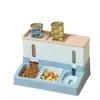 Dispensador de agua para perros y gatos, comedero automático para gatos, dispensador de agua, dispositivo de alimentación para mascotas no eléctrico, artículos para mascotas