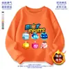Roupa para meninos e meninas, suéter Blox Fruits, caixa de frutas do Diabo, periférico de jogo ROBLOX