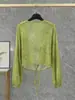 Ropa de Yoga Colorida de Manga Larga, Chaqueta con Protección Solar, Tops de Primavera y Verano para Mujer, Ropa de Fitness de Alta Gama Elegante, Cubre Ropa Deportiva para Mujer