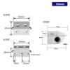Cuchilla de aire de aleación de aluminio secado por soplado eliminar agua cortina de aire enfriamiento grado industrial cuchilla de aire de aleación de aluminio soplar aire