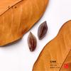 Brincos de planta natural fruta bolota diy fruta brincos de personalidade criativa material menina fofa brincos ricos