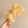 Presilha de Banana Plissada Nuvem Extra Grande Presilha Torcida Grampo de Cabelo Presilha Vertical 2026 Novo Estilo Acessório de Cabelo Presilha de Cabelo de Alta Qualidade