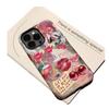 Funda Protectora Anti-Caídas para Teléfono Móvil iPhone17 Collage de Labios Cereza Retro Americano Graffiti Apple 13Promax