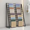 Expositor de cachecóis de chão, prateleira multicamadas para toalhas e tecidos, expositor para lenços de seda e aquecedores de pescoço, prateleira de parede para armazenamento de papel de presente