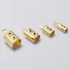 Venta al por mayor de fábrica clip de montaña de acero inoxidable redondo con punto hebilla de montaña hebilla de cuerda cadena de cuerda de PVC hebilla de cadena accesorios de joyería para manualidades DIY