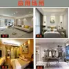 Foco empotrado de techo LED de aluminio fundido pequeña colina hogar anti-deslumbramiento COB luz lavaluces de pared luz de hogar sin soporte