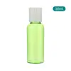 Produção Profissional de Frascos de Amostra Cosmética Calibre 18 30ml Tampa Qianqiu Sub-frasco Garrafa de Plástico PET para Loção