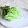 Tulipán de PU de imitación transfronterizo, flor falsa, flor de imitación coreana, suministros para bodas, decoración del hogar, adornos de mesa