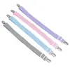 Paquete de 2 Sujetadores Ajustables Antideslizantes para Sábanas, Correas Fijadoras para Manteles, Pinzas para Sábanas, Sujetadores para Sábanas