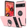 Funda para Google Pixel 7Pro con Anillo Mate Anticaídas Pixel10A Anillo Oculto Cubierta Protectora