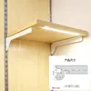 Estante de exhibición de aleación de aluminio conductora engrosada para pilar AA, de doble ranura, con varilla vertical, riel para supermercado, ganchos accesorios para ranura conductora