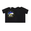 Marca de Nicho de Moda Rhude Verano Nueva Bandera de Corona Streetwear Retro Holgada Camiseta de Cuello Redondo de Manga Corta para Hombres y Mujeres