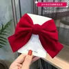 Nuevo Tocados de Moño Rojo Pasador para Niños Pasador para el Cabello de Niñas Popular Pinza Grande para el Trasero Accesorios para el Cabello de Niñas