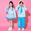Ropa de Presentación para Coro Infantil, Uniformes de Clase de Porristas para la Ceremonia de Apertura de la Reunión Deportiva de Otoño de Estudiantes de Primaria, Ropa de Presentación para Jardín de Infancia