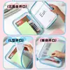 Bolsa para Archivos A4, Bolsa Grande para Materias Estudiantiles de Alta Capacidad, Bolsa para Guardar Libros y Exámenes, Bolsa Portátil para Tutorías, Bolsa con Cierre en Forma de L