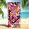 Toalha de Praia Microfibra Estilo Verão Ins Mais Vendida da Temu Toalha de Banho Toalha de Praia Personalizada Atacado