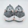 Zapatillas de felpa de hámster de dibujos animados de invierno, engrosadas, lindas, cabeza grande de hámster, para el hogar, cálidas, antideslizantes, bolsa para el pie, talón, zapatos de algodón