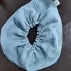 Distribuidor de Baberos Impermeables de Doble Cara de Algodón Puro Tamaño Bebé para Lactantes y Niños Pequeños, Baberos con Forma de Pétalo para Niñas y Niños