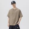 Playera a Rayas para Hombre Nuevo Estilo Americano Marca de Moda para Hombre Cuello Redondo Media Manga Holgada Casual Estilo Hong Kong Manga Corta para Hombre Ins Verano