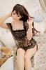 Juguetes sexuales para adultos ropa interior al por mayor encaje leopardo apertura lateral pijama ropa interior sexy al por mayor 1011
