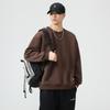 3120 tamanho plus size masculino outono novo coletes gola redonda masculino simples folgado Coringa cor sólida casual jaqueta base
