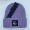 Sombreros de Otoño e Invierno Comercio Electrónico Transfronterizo Sombreros de Punto para Hombres y Mujeres Ropa de Trabajo Casual Europea y Americana Sombreros Cálidos para el Frío Sombreros de Lana Bordados con Letras
