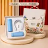 Conjunto de presente de luxo de alta qualidade para celebrações de aniversário corporativo, benefícios para compras em grupo e eventos de inauguração com logotipo personalizado