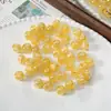 Cuentas redondas de acrílico iridiscente, cuentas sueltas coloridas de luz suave con agujero pasante, cadena para teléfono hecha a mano DIY, pulsera, accesorios de joyería, cuentas sueltas