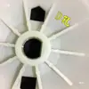 Aspa de Ventilador de Motor Textil 20/22/24/38 Agujeros Tipo D con Tipo Fuerte Plástico Reforzado Resistente a Altas Temperaturas Aspa de Ventilador