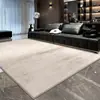 Tapete Sala de Estar 2026 Novo Italiano Luxo Leve Sensação de Alto Padrão Impermeável Sem Lavagem Limpável Tapete de Chão Espessado Quarto Tapete ao Lado da Cama