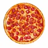 Manta con Estampado de Burrito Mexicano de Franela Seleccionada Transfronteriza Manta Gruesa para Siesta Redonda Personalizada con Estampado de Pizza Manta para Sofá
