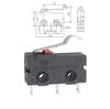 Microinterruptor Medio con Ruedas Kw11-N Kw12 Rueda de Bola Botón de Reinicio de Ratón Roller Rojo