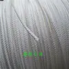 Suministro directo de cuerda para caña de pescar de alta potencia sin núcleo negro de 2 mm 2.2, no pegajosa, resistente al agua, resistente al desgaste, resistente al corte, cuerda de polímero