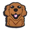 Los 100 Clips para Bolígrafo de Plástico Suave de PVC con Forma de Perro Más Vendidos de Amazon Accesorios Decorativos Dibujos Animados Clips para Bolígrafo de Punta Redonda