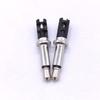 Conector/Plugue para Fone de Ouvido 3.5 Mono 6.0 Cabo Longo 24.5 Estilo Cauda de Peixe Niquelado Banhado a Ouro 3.5 Alto-falante de Áudio