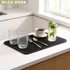 Tapete Drenante de Silicone para Bancada de Cozinha, Pad Impermeável para Mesa, Tapete de Silicone Antiderrapante, Tapete para Balcão de Bar, Fabricante Original Atacado