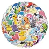 50/100/200 Piezas de Pegatinas de Graffiti de la Serie Japonesa de Anime Pokemon, Pegatinas de Anime Creativas para Botellas de Agua, Computadoras, Decoración Impermeable